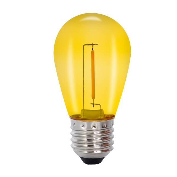 Deco bulb 5-pack, E27 12V gul - Bild 2